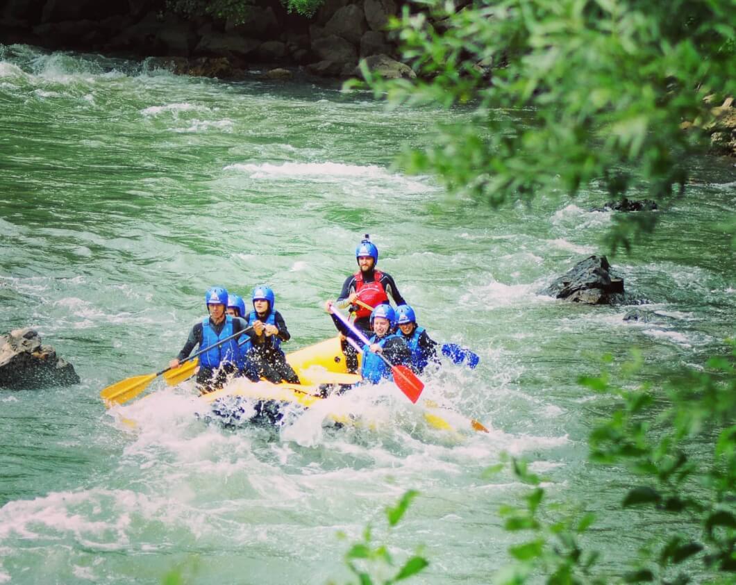 Rafting on the Arieș River