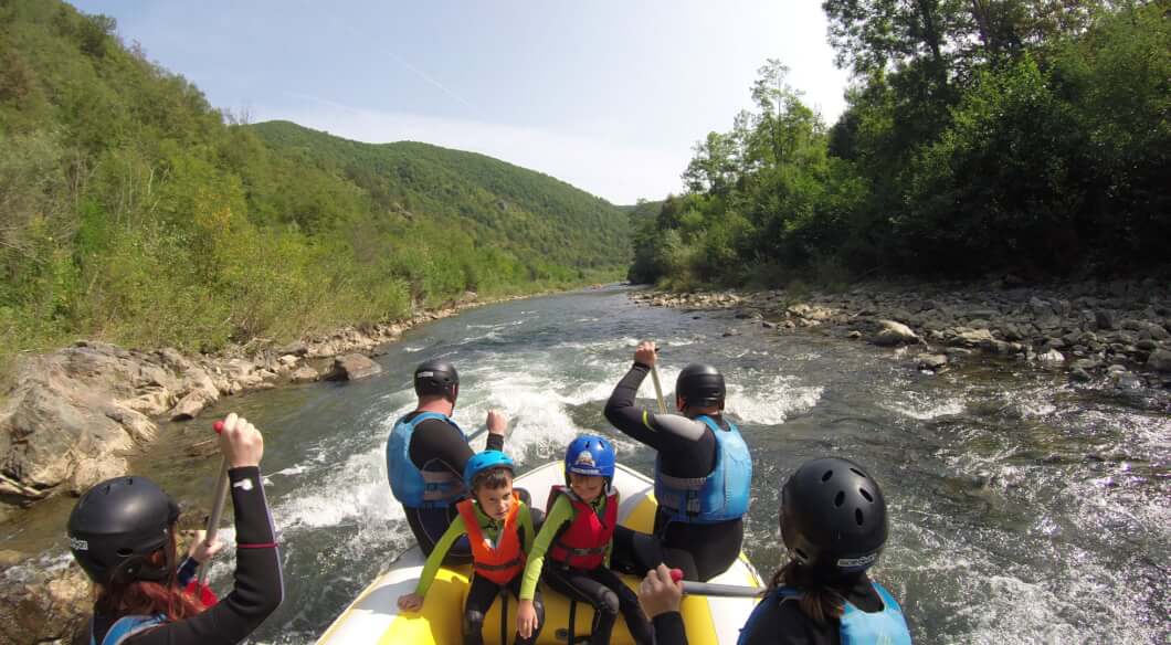 Rafting on the Arieș River